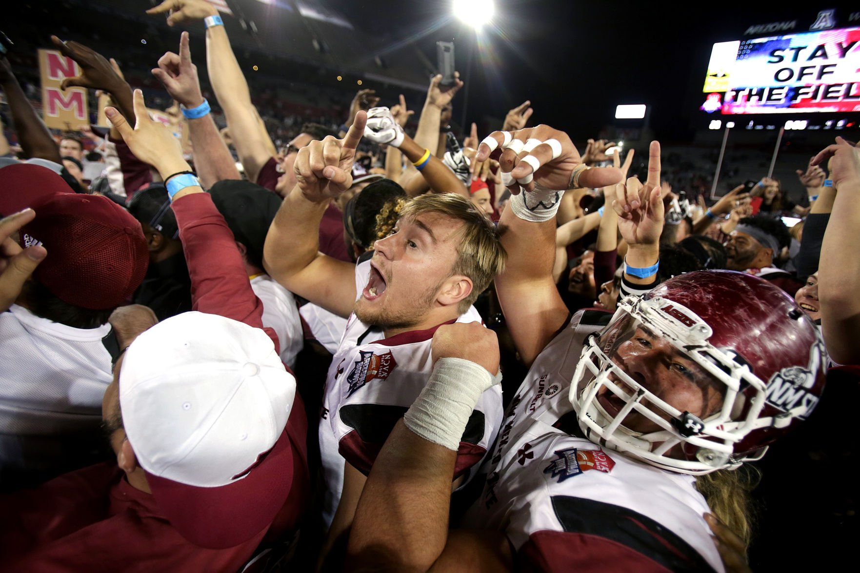 New Mexico State 26, Utah State 20